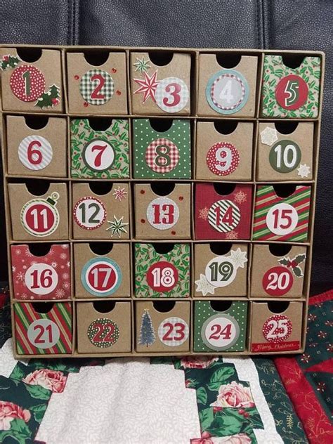 Christmas Advent Calendar Advent Calendar Christmas | Etsy | Christmas ...