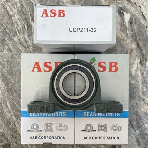 Jual Bearing Pillow Block Ucp Asb P Asb As Inch