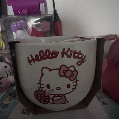 Hello kitty ramen bowl #hello kitty #sanrio - Depop