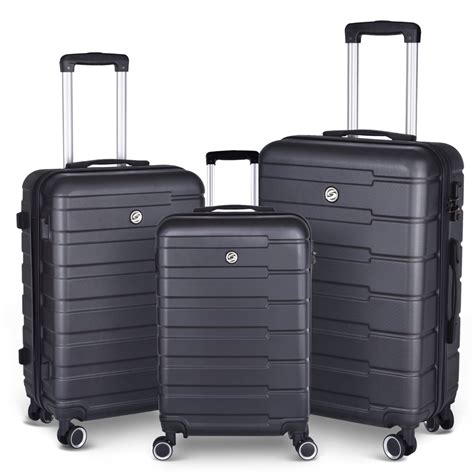 GVJMTKP Luggage Sets 2 Piece 20 inch 24 inch Carry on Luggage Airline ...