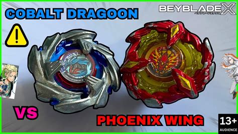 HEAVY LEFT VS RIGHT Cobalt Dragoon VS Phoenix Wing BEYBLADE X YouTube