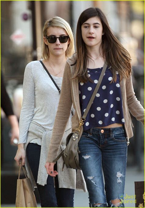 Emma Roberts Spends Time With Sister Grace Photo 644382 Photo