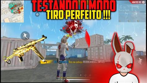 Joguei O Modo Tiro Perfeito No Free Fire Youtube