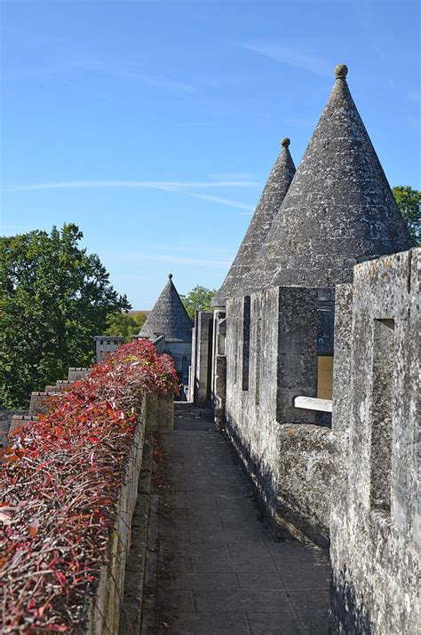 Chateau De Vez Chemin De Ronde