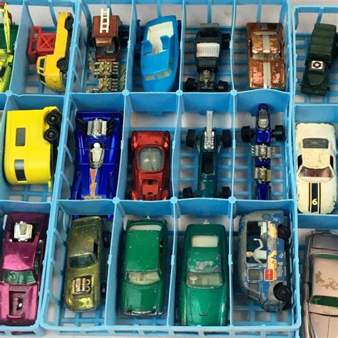 Lot Vintage Lot Of 46 Various Matchbox Hot Wheels Etc Cars In 1968 Matchbox Collectors