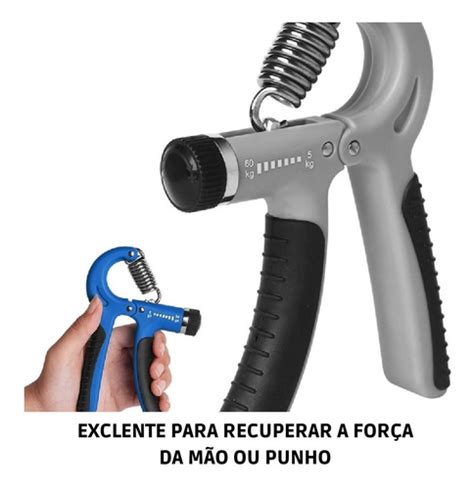 Hand Grip 7pç Fortalecedor De Mão Flexor De Punho 5 Á 60 Kg Frete grátis