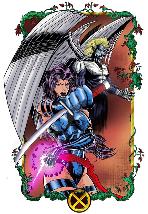 Psylocke Archangel 90s Style Commission By Nic011 On Deviantart