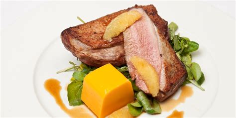 Duck Crowns, Butternut Squash, Bigarade Sauce - Great British Chefs