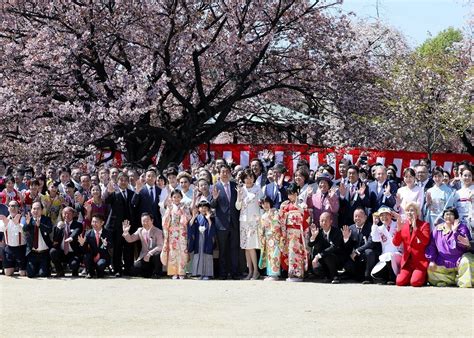 平成31年4月13日 総理主催「桜を見る会」の開催 令和元年 総理の一日 ニュース 首相官邸ホームページ