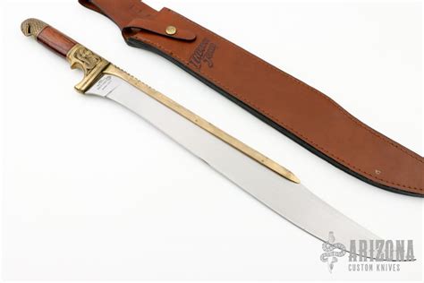 Uc501 Indiana Jones Khyber Bowie Knife Arizona Custom Knives