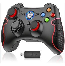 Manette Sans Fil Pour Pc Easysmx Esm Rouge Amzi Group