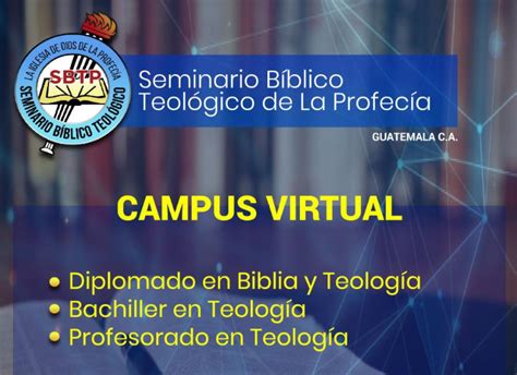 Campus Sbtp Campus Virtual Del Seminario Teologico De La Iglesia De Dios De Laprofecia