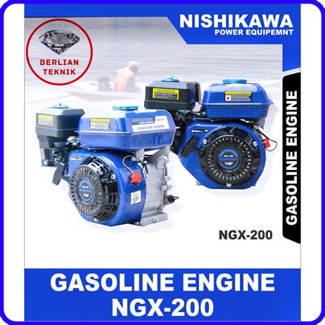 Jual Mesin Penggerak Bensin Engine Gasoline Nishikawa Ngx Hp