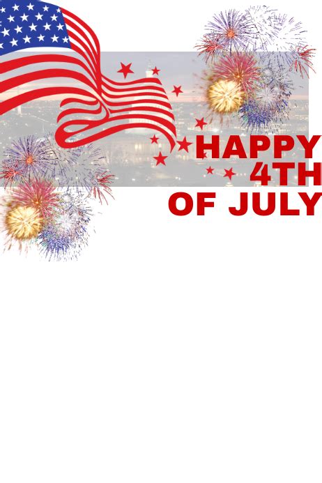 July 4th Free Printable Templates