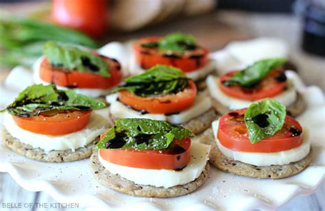 Tomato Basil Mozzarella Appetizer