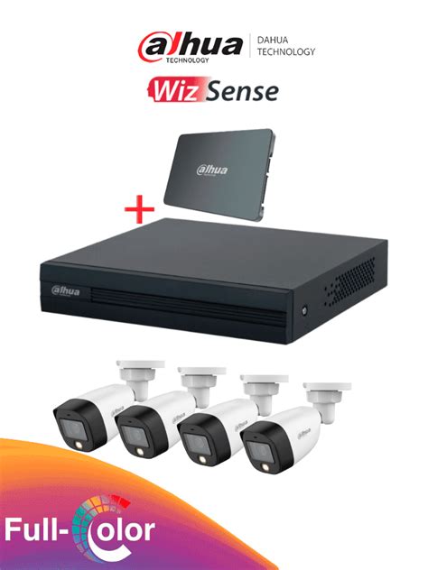 Dahua Dh Xvr B I Kit De Canales Wizsense De N Con