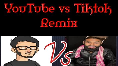 Tiktok Vs Youtube Remix Roast Video Carryminati Amir Siddiqui