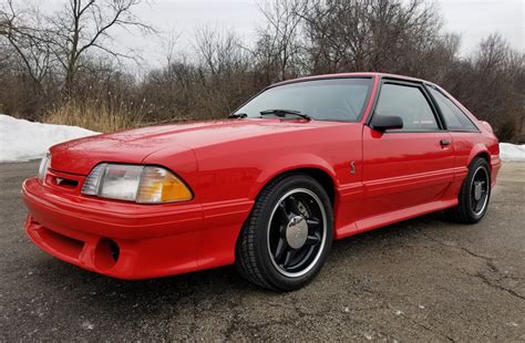 2k Mile 1993 Ford Mustang SVT Cobra R For Sale On BaT Auctions Sold