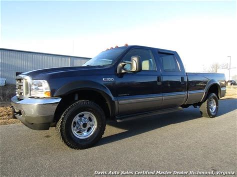 2002 Ford F 350 Super Duty Lariat 73 Diesel 4x4 Crew Cab Long Bed