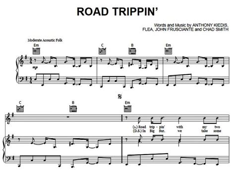 Red Hot Chili Peppers Cant Stop Free Sheet Music Pdf For Piano Artofit