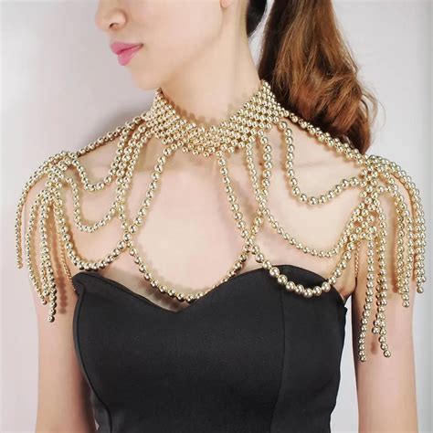 Fashion Chunky Statement Necklace For Women Necklace Bib Collar Choker