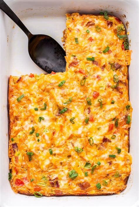 Sweet Potato Bacon And Egg Breakfast Casserole Recipe Runner