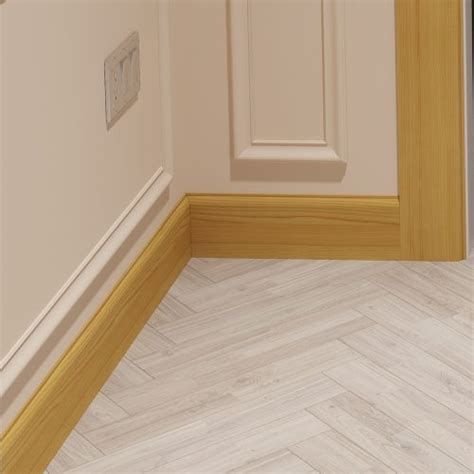 Bullnose II Oak Skirting Board - National Skirting