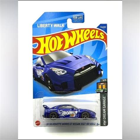 Hot Wheels Toys Hot Wheels Hw Dream Garage Lbsilhouette Works Gt Nissan Gtrr Ver Blue