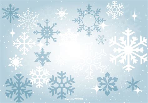 Beautiful Blue Snowflake Background 132887 Vector Art at Vecteezy