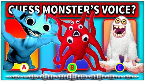 Guess MONSTER S VOICE 32 ALL WUBBOX My Singing Monsters Garten Of