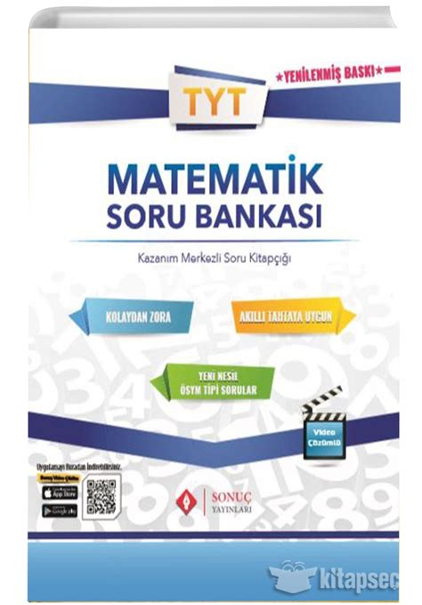 Sonuç TYT Matematik Soru Bankası Sonuç Yayınları 9786057732163