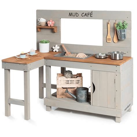 MUDDY BUDDY Matschküche Mud Café warmgrau baby markt ch