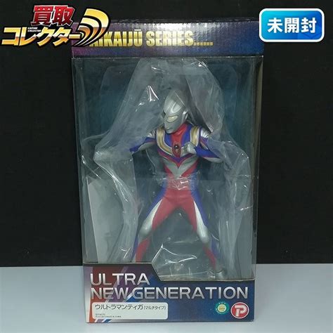 【買取実績有】エクスプラス 大怪獣シリーズ Ultra New Genelation ウルトラマンティガ マルチタイプウルトラマン