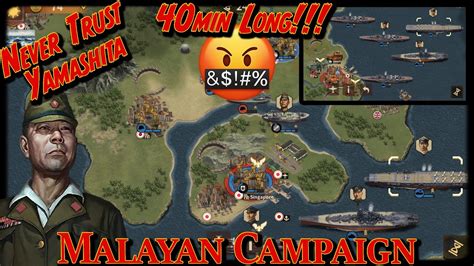 Malayan Campaign 1942 Pacific Front Longest Mission Glory Of