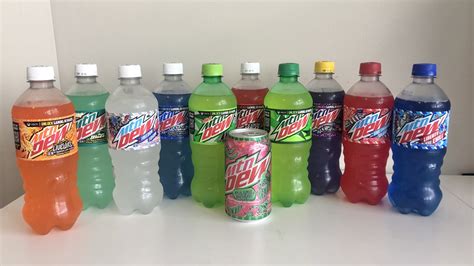 Mtn Dew Flavors, Ranked Worst To Best