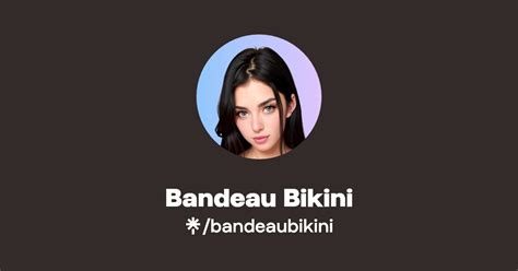 Bandeau Bikini Instagram Facebook TikTok Linktree