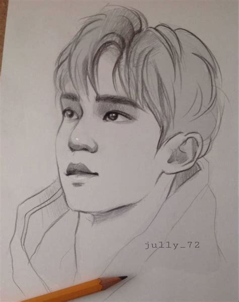 Ateezfanart Yunhofanart Yunhosketch Yunho Ateez Dibujos Dibujos