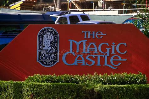 The Magic Castle, Located in the Hollywood District Editorial Image ...