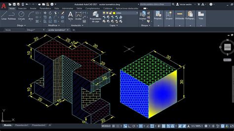 Como acotar en isométrico en AutocaD YouTube