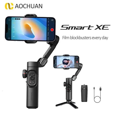 AOCHUAN Smart XE Estabilizador De Cardán De 3 Ejes Palo De Selfie