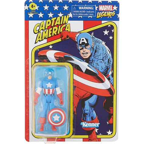 Hasbro Marvel Legends Series 375 Inch Retro 375 Collection Captain