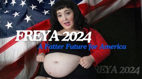 Freya 2024 A Fatter Future For America Goddess Freya BBW Clips4sale