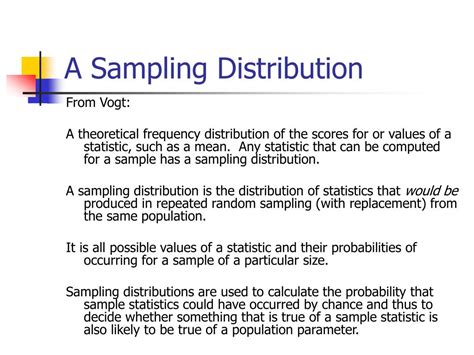 Ppt A Sampling Distribution Powerpoint Presentation Free Download