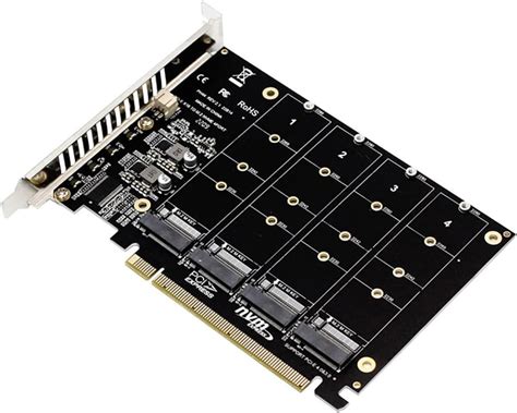 VOANZO Scheda Di Espansione M 2 A 4 Porte M 2 NVME A PCIE X16