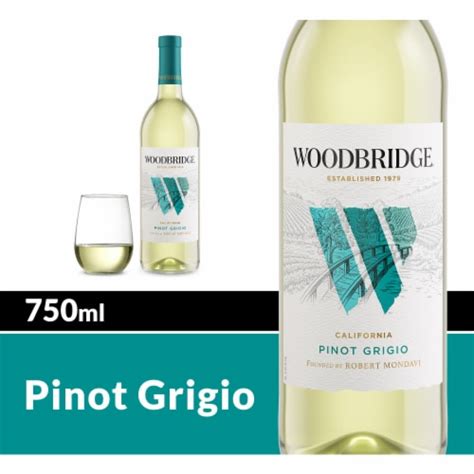 Woodbridge Pinot Grigio White Wine 750 Ml Ralphs