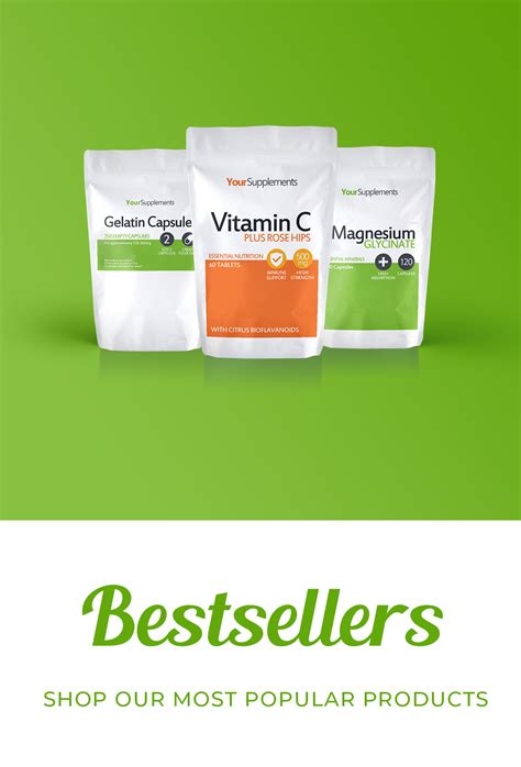 Best Sellers – Your Supplements