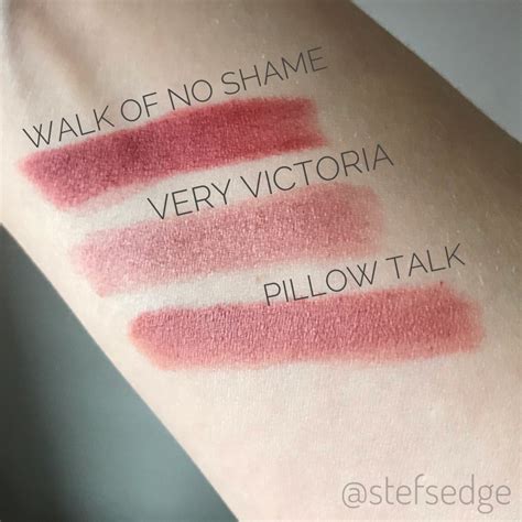 Charlotte Tilbury Mini Lipstick Trio Matte Revolution - Swatches and Dupes - Stef's Edge