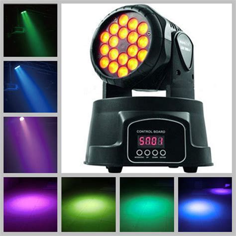 Yuelight Guangzhou Popular 18PCS 3W Mini LED Moving Head China Mini