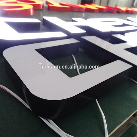 Front And Back Lit Led Channel Letters High Quality Front And Back