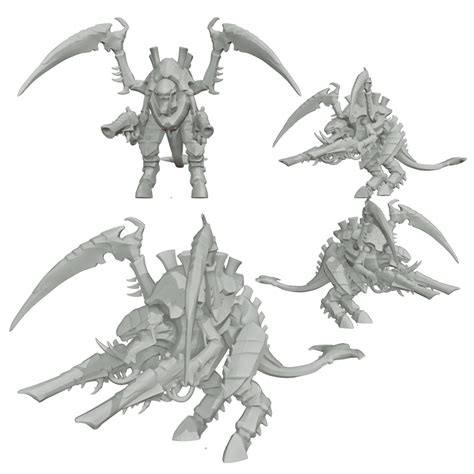 STL file 30K Tyranid Unit 🩸 ・3D printable model to download・Cults